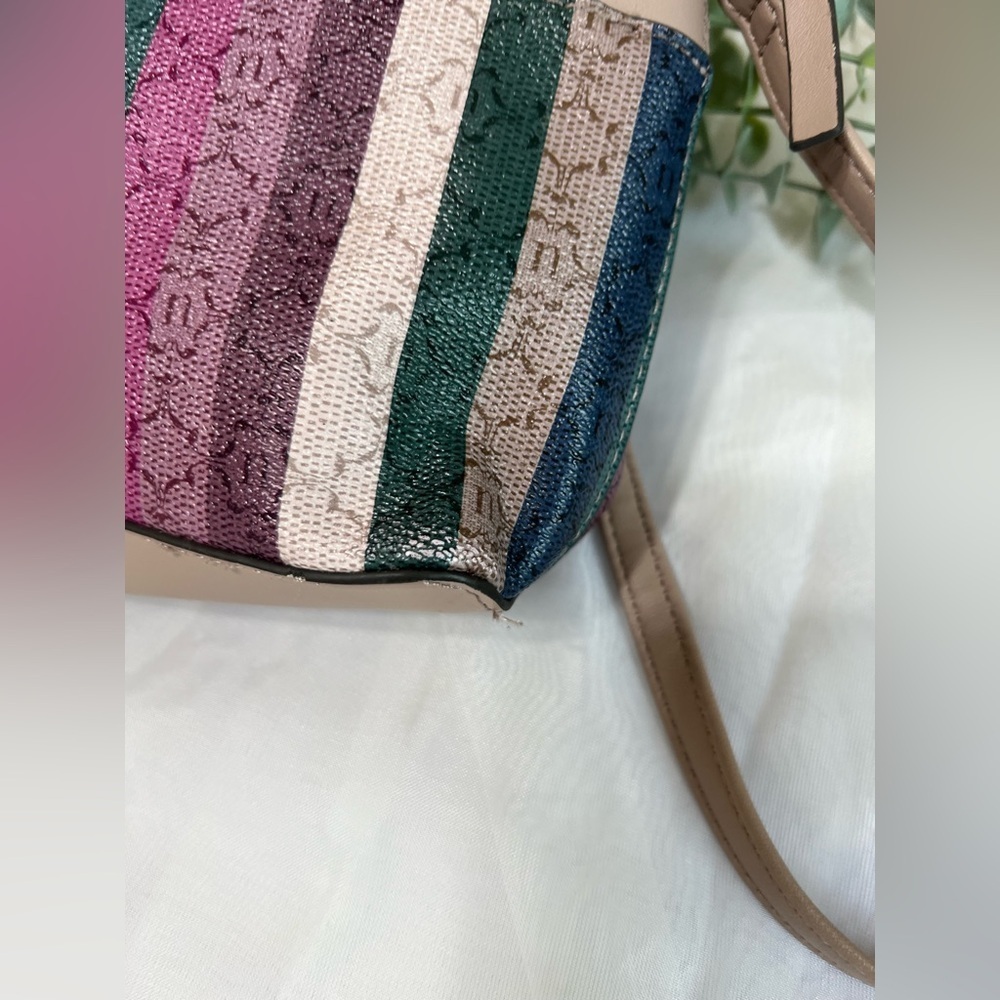 Nanette Lepore Risley Dome Women's Multicolor Faux Leather Crossbody Purse Small - Picture 2 of 14